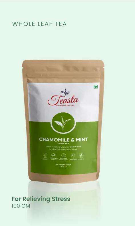 Chamomile and Mint Green Tea